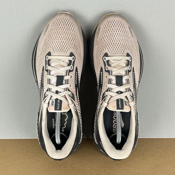 Brooks Adrenaline GTS 22 Athletic Running Shoes Womens 9 Pink Black Low Top - Picture 5 of 10